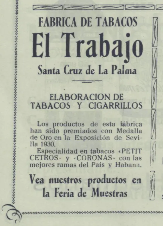 Programa Bajada de La Virgen, 1945.